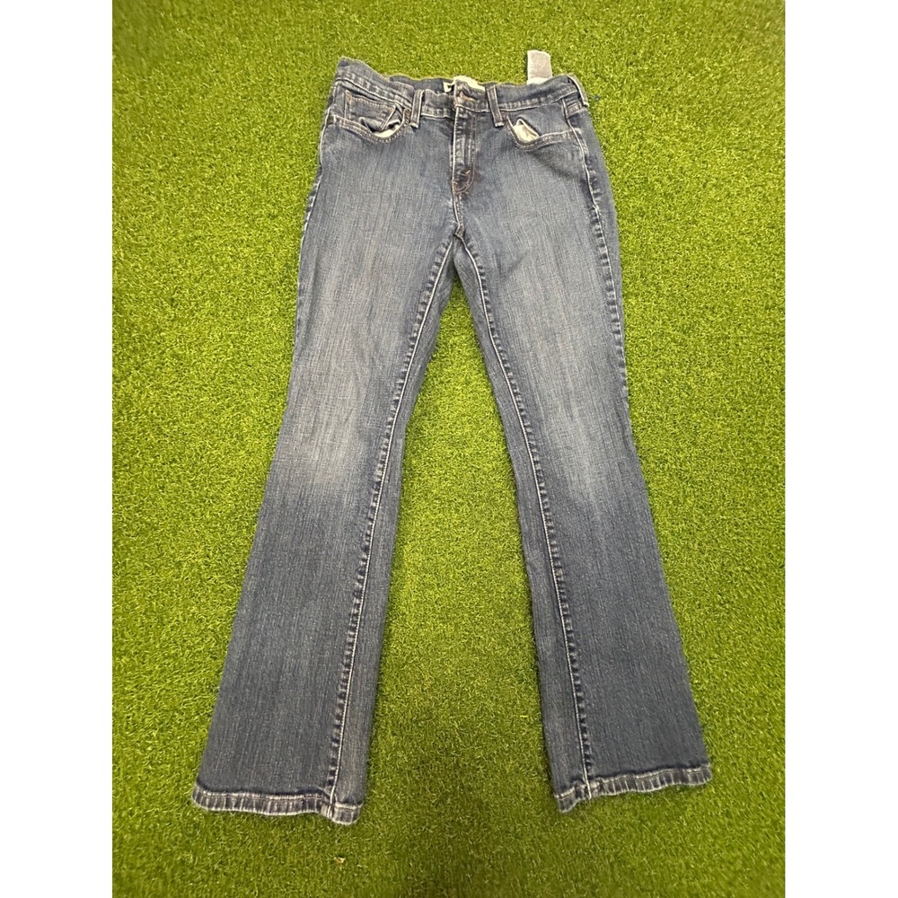 Levis 515 Bootcut Jeans Womens 8M W29 L32 Medium Wash Blue Denim Mid Rise